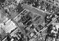 Тюрьма Шпандау. Аэрофотосъемка 1953 г.