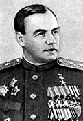 Командир 6 гв. тк В. А. Митрофанов.