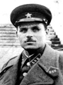 Командир бригады С. П. Гречкин.