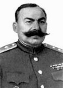 Командир 4 ТА Баданов В. М.