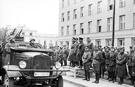 Прохождение немецких войск 22.09.1939 г.