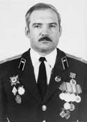 Командир полка гв. полковник В. И. Сковородко. 1981 г.