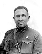 Командир 210 мсп Кузьмин Евстигней Сергеевич (из архива М. А. Еремич).