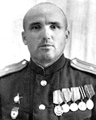 Первый командир 133 обо гв. майор М. А. Калитвинцев.